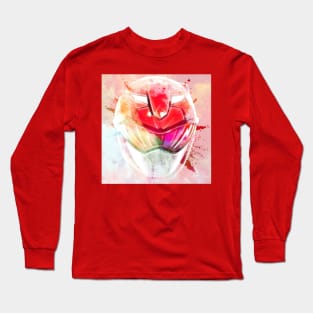 BEAST MORPHERS RED RANGER IS THE GOAT PRBM Long Sleeve T-Shirt